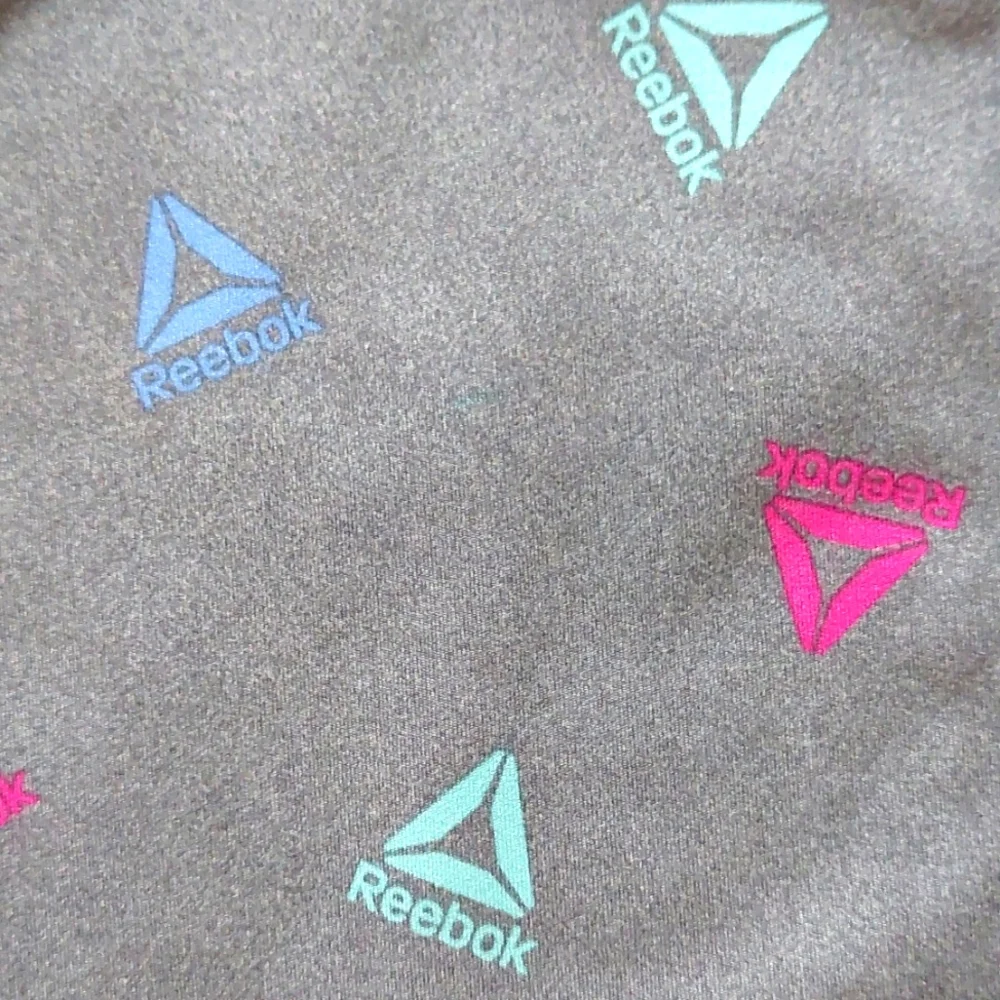 REEBOK girls printed Capri leggings NWOT